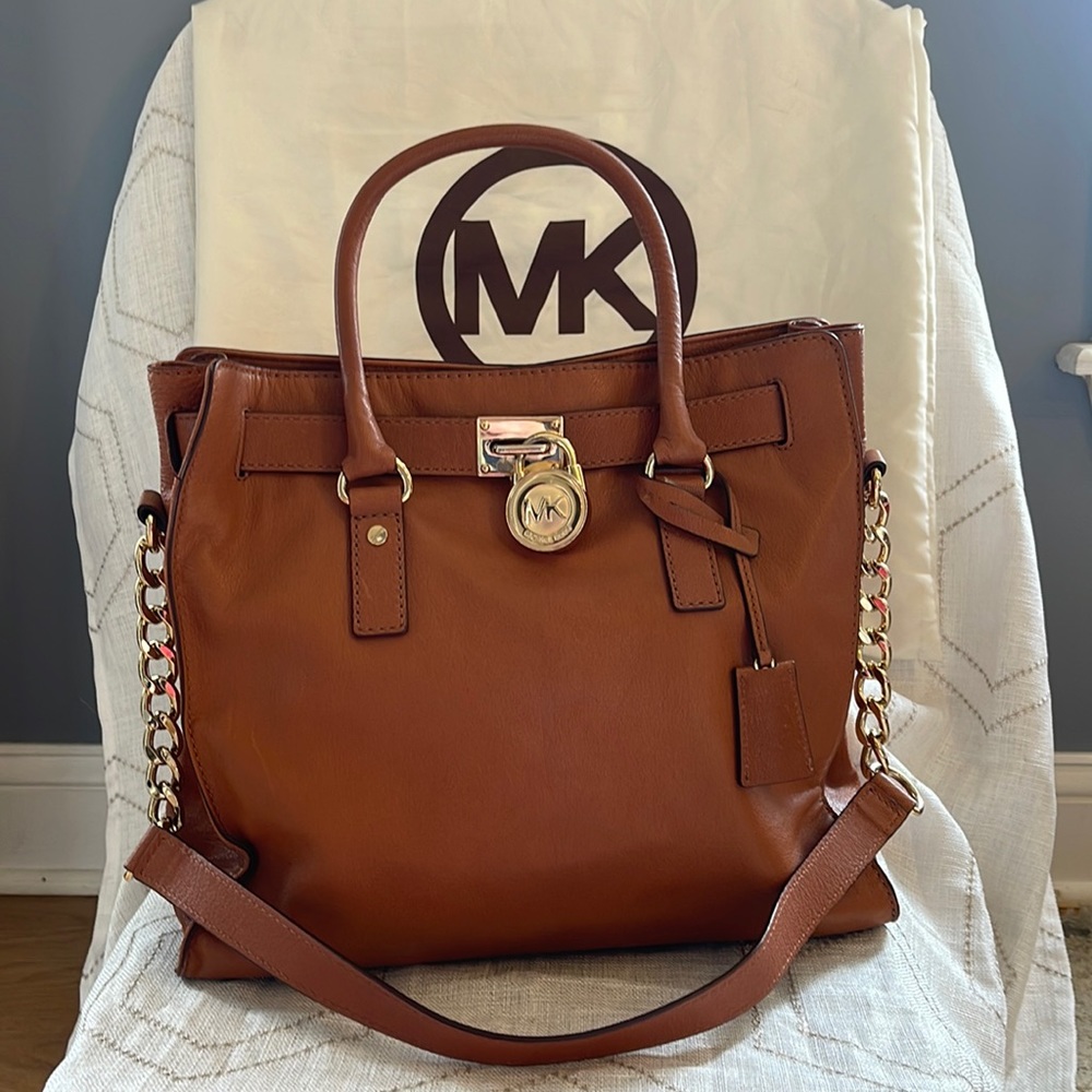 Michael Kors Large Hamilton Satchel